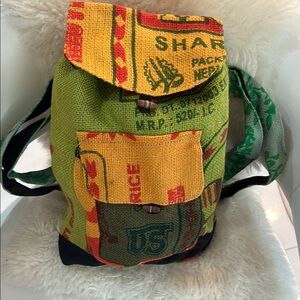 Dydaktik Recycled Patchwork Eco Bohemian Backpack